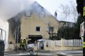 Haus komplett ausgebrannt Leverkusen P48